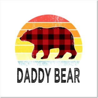 fathers day daddy bear Posters and Art